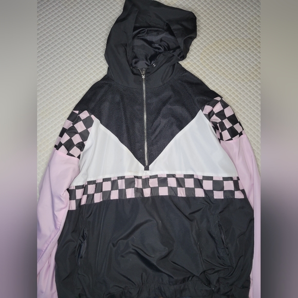 Forever 21 1/4 zip windbreaker jacket - Picture 1 of 3